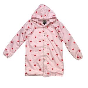 Hugo Loves Tiki x Kip Co Collaboration Hearts Print Jacket